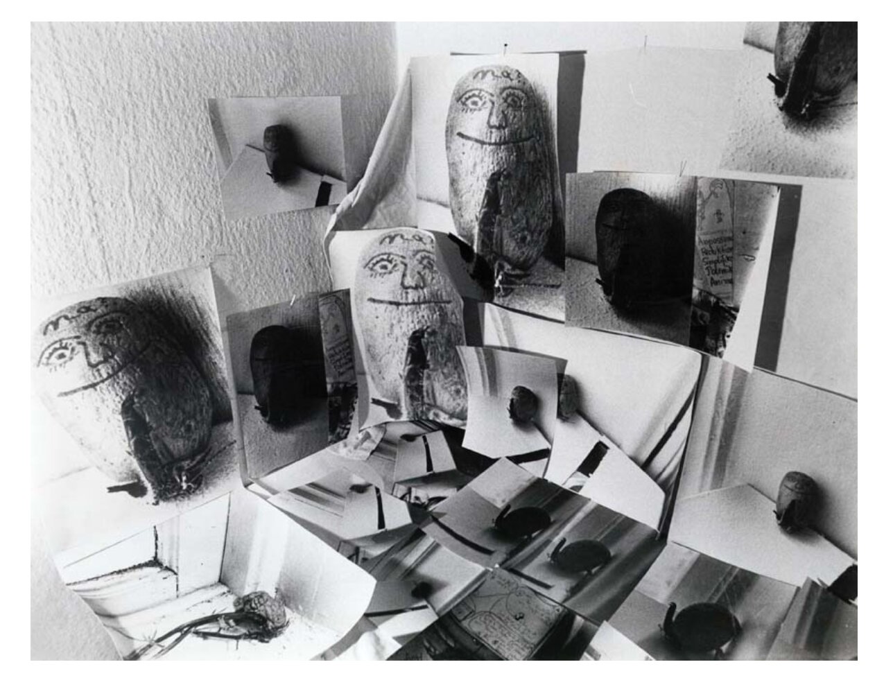 Anna Oppermann, Untitled (from the ensemble „Der Künstler als Kartoffel und über Produktwerbung"), 1980, photography