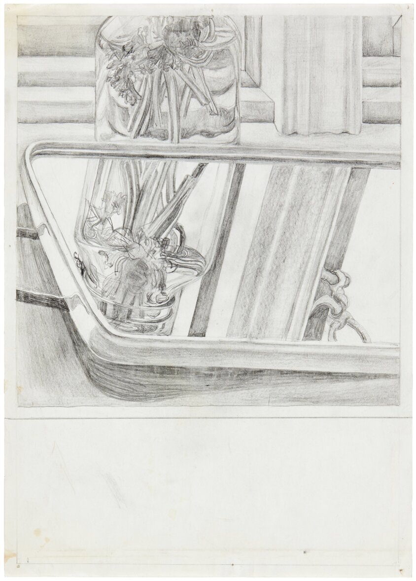 Anna Oppermann, Untitled, Undated, pencil on paper